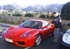Nelsonator et sa Ferrari