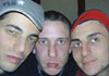 photo des trois compères